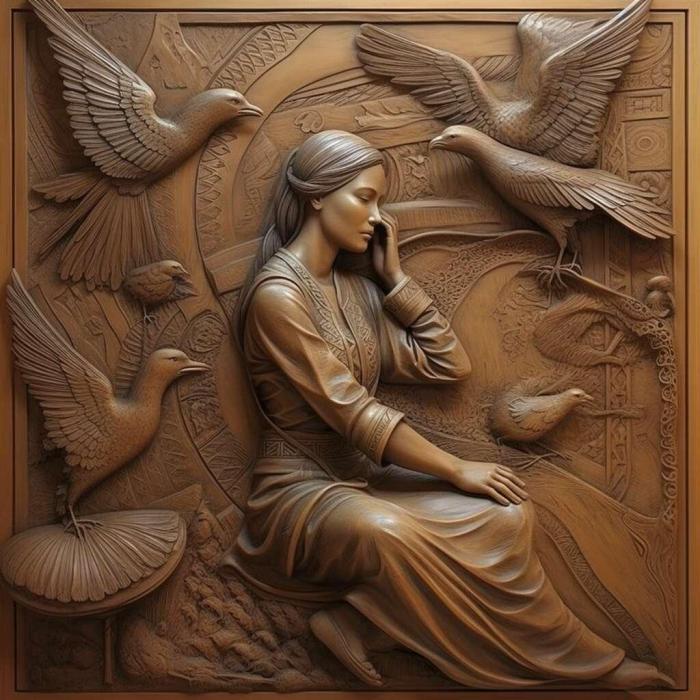 نموذج ثلاثي الأبعاد لآلة CNC 3D Art 